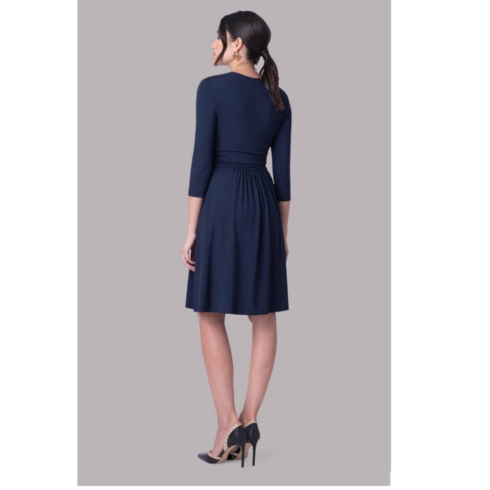 Seraphine Farrah Jersey Dress in Navy Size 8 NWT - Picture 2 of 5